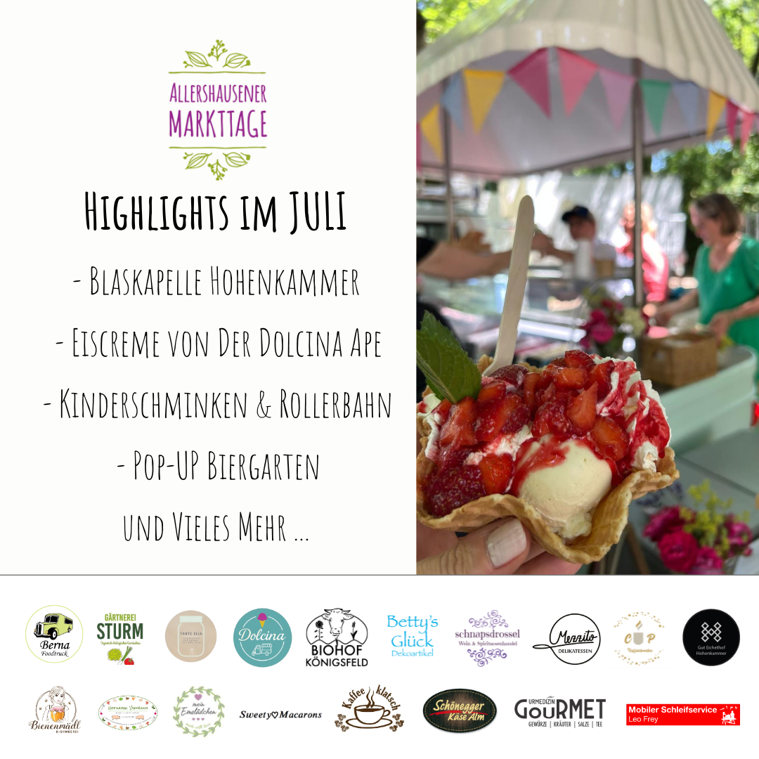 Juli Markt Highlights