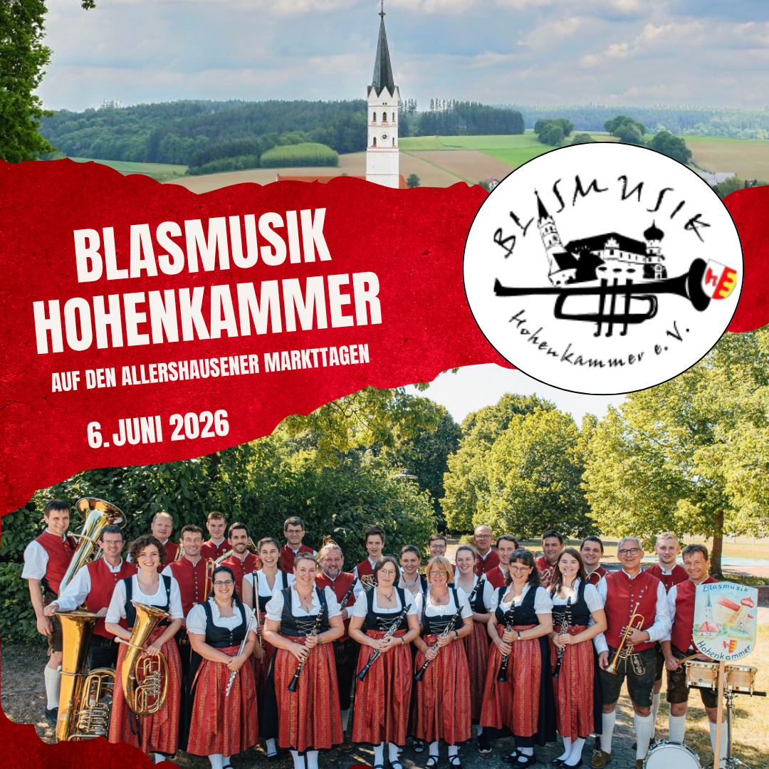 Markttage mit der Blasmusik Hohenkammer